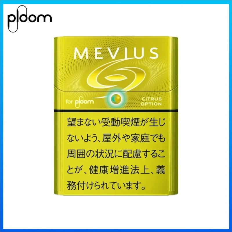 Ploom x AURA MEVIUS Citrus Option檸檬爆珠煙彈