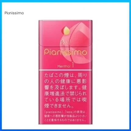 Pianissimo碧絲夢水蜜桃薄荷香煙1mg